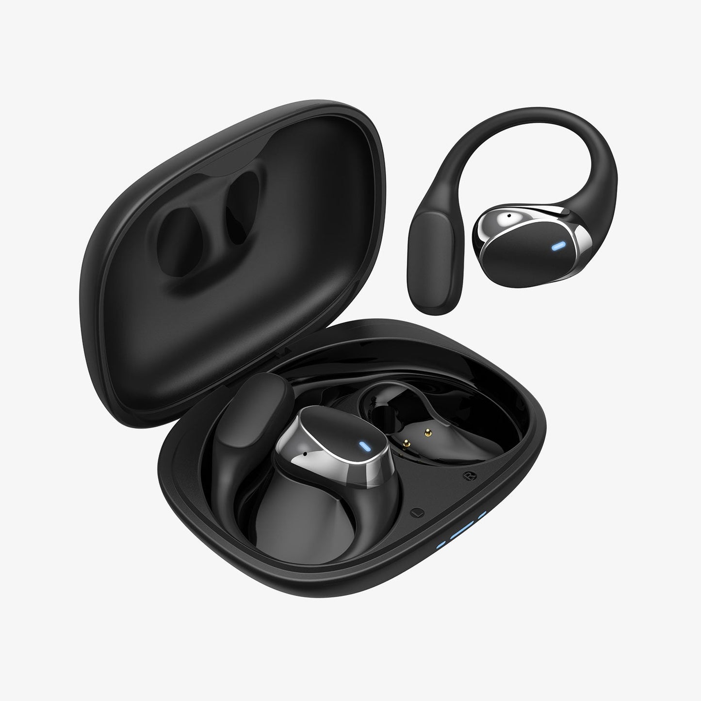 Open Ear Wireless Earphone Light Weight HD Sound BT V5.3 Earbuds