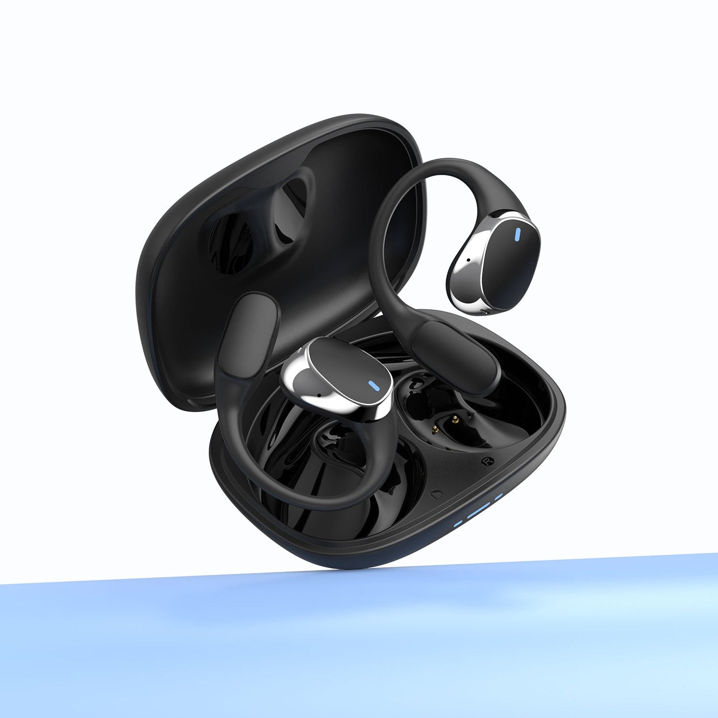 Open Ear Wireless Earphone Light Weight HD Sound BT V5.3 Earbuds