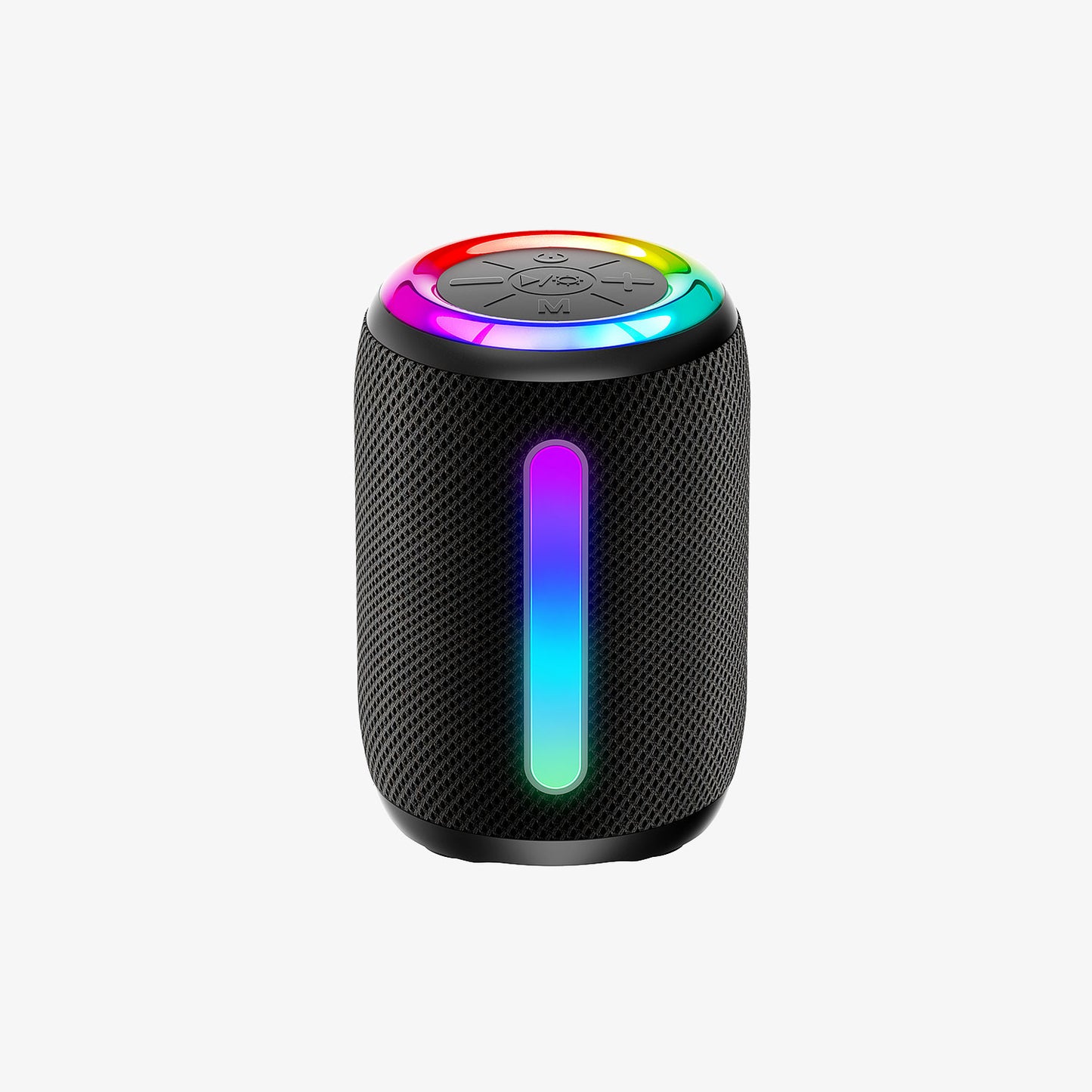 1IPX4 Outdoor Mini Wireless Speaker Heavy Bass Subwoofer with RGB Lights BT 5.3