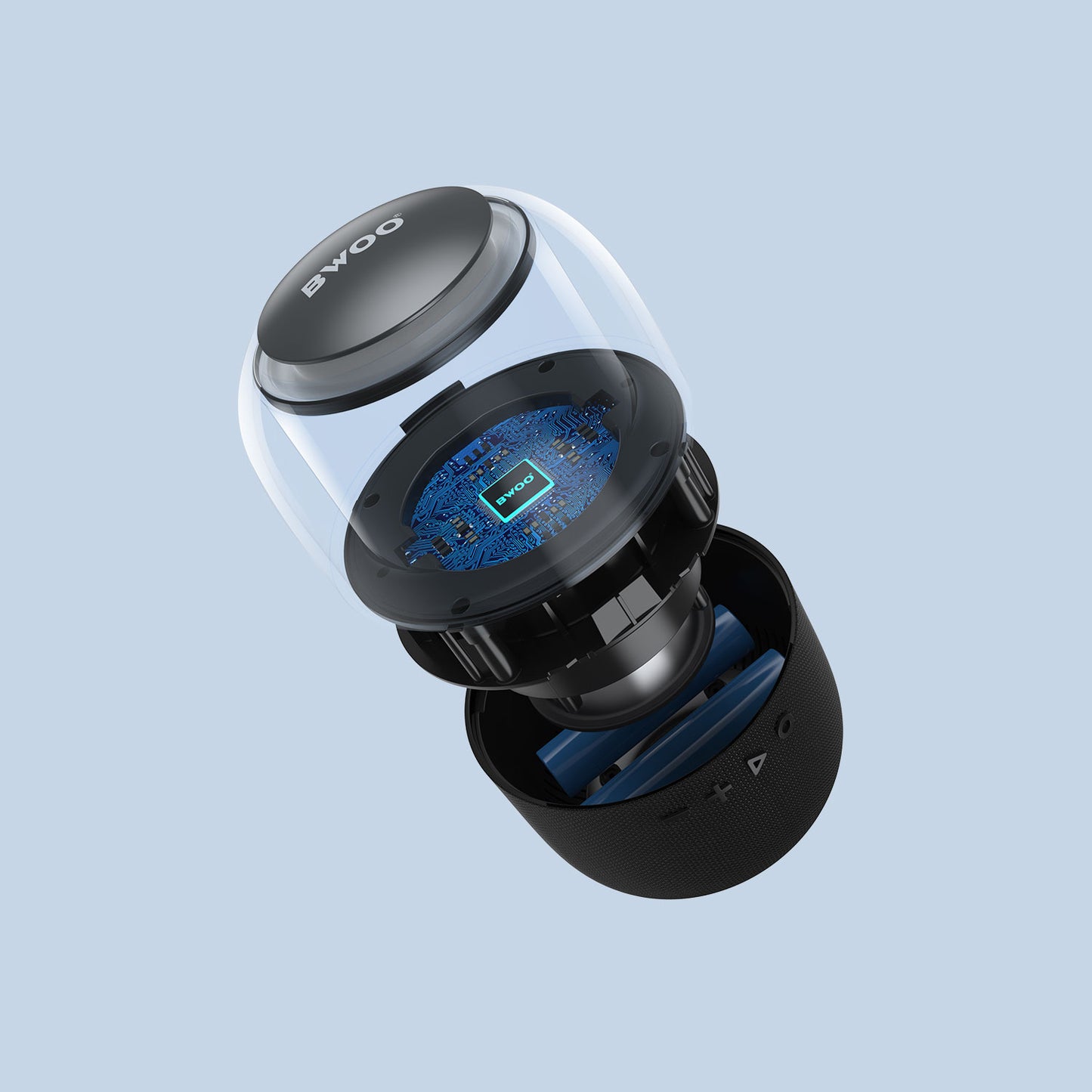 IPX6 Waterproof Wireless Speaker with RGB Lights