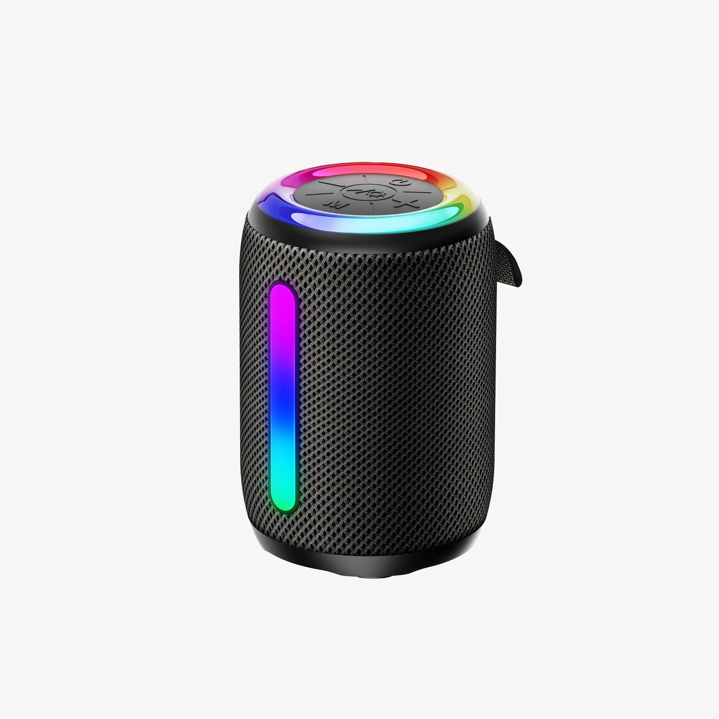 1IPX4 Outdoor Mini Wireless Speaker Heavy Bass Subwoofer with RGB Lights BT 5.3