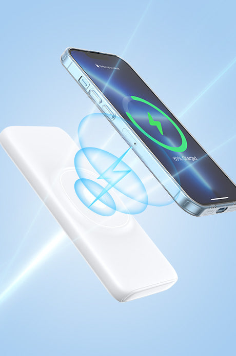 10000mAh Wireless Charger Power Bank With Phone Holder